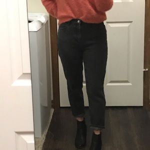 Black mom jeans, pacsun
